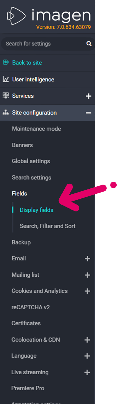 display fields arroqwpng